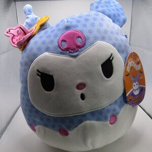 Squishmallows 8" Halloween Hello Kitty Purple Kuromi. New With Tags.